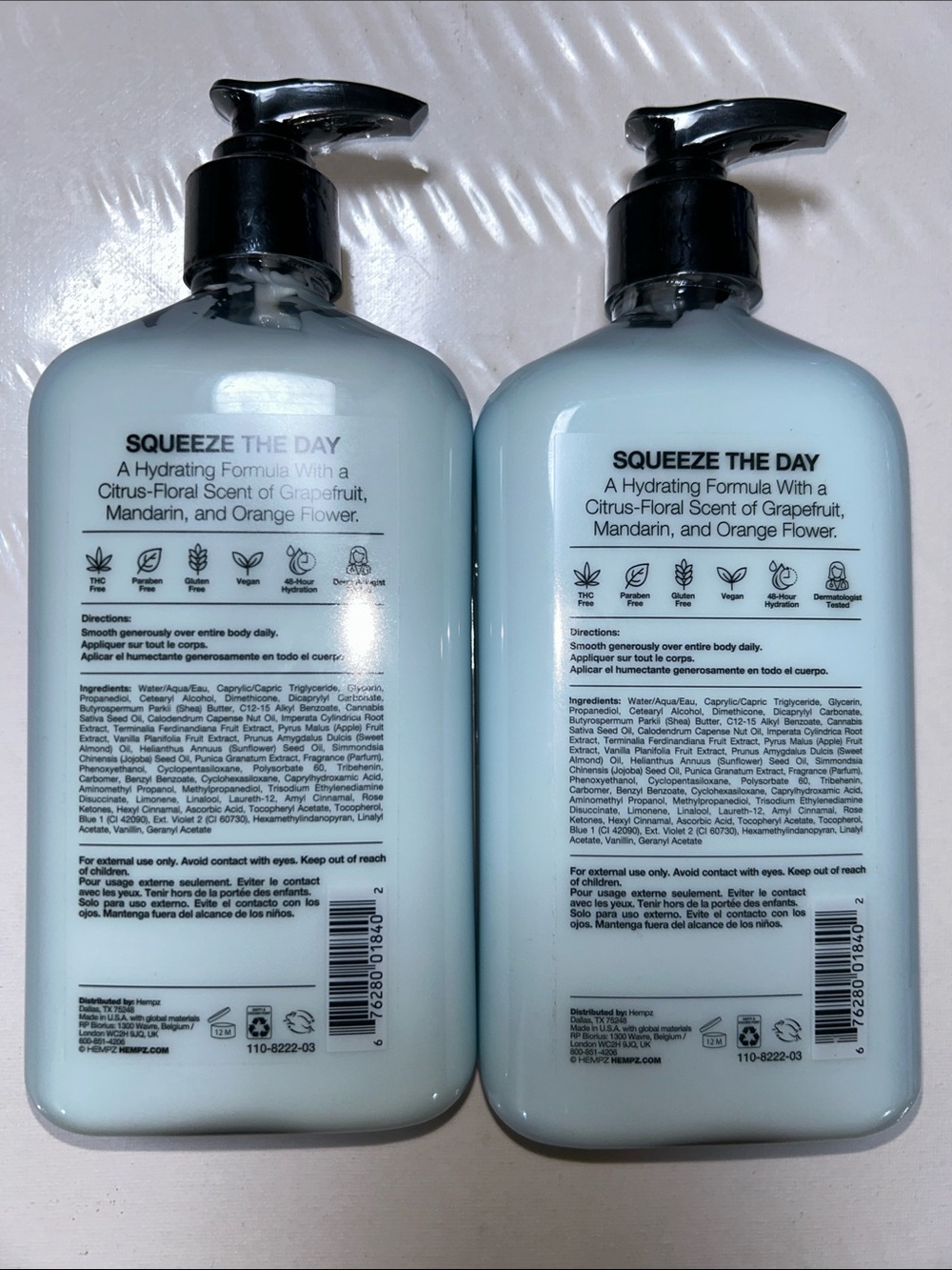 2x Hempz Triple Moisture Body Moisturizer - Picture 2 of 4